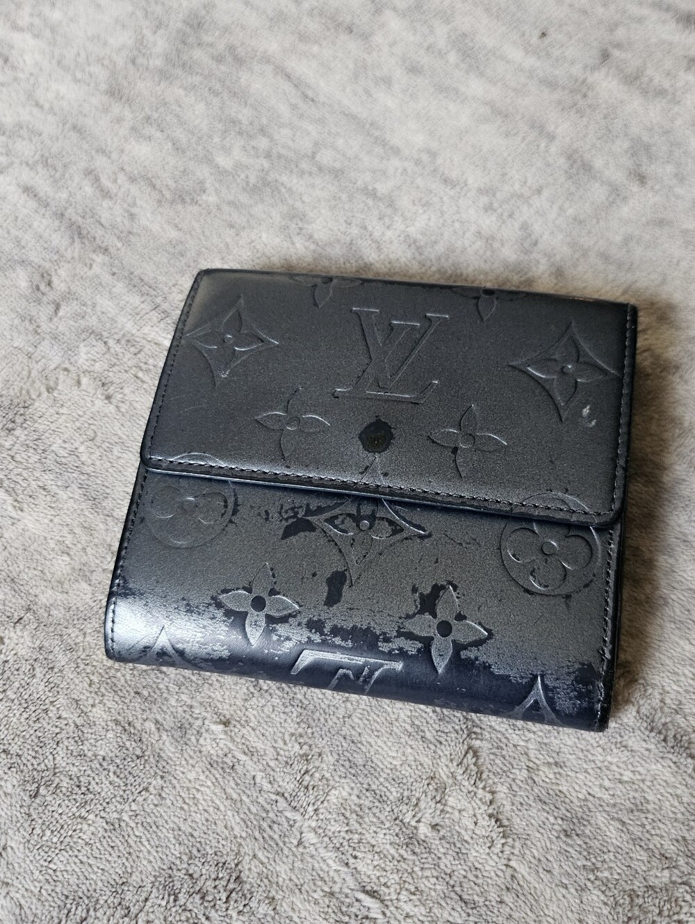 Louis Vuitton Matte Monogram wallet